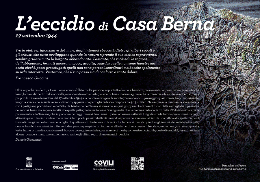 COVILI - VISIONARIO RESISTENTE | Installazione permanente in località CA' DI BERNA