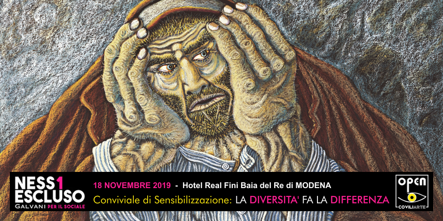 LA DIVERSITA' FA LA DIFFERENZA = MODENA, HOTEL REAL FINI BAIA DEL RE - 18 novembre 2019