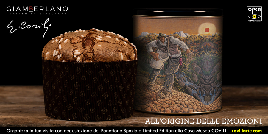 ALL'ORIGINE DELLE EMOZIONI = Organizza la tua visita con degustazione del Panettone Spaziale Limited Edition alla Casa Museo COVILI 