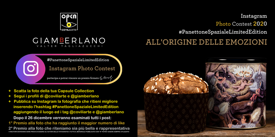 #PANETTONESPAZIALELIMITEDEDITION = Instagram Photo Contest 2020 