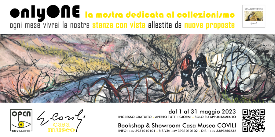 ONLYONE: la mostra dedicata al collezionismo di GINO COVILI - dal 1 al 31 maggio 2023