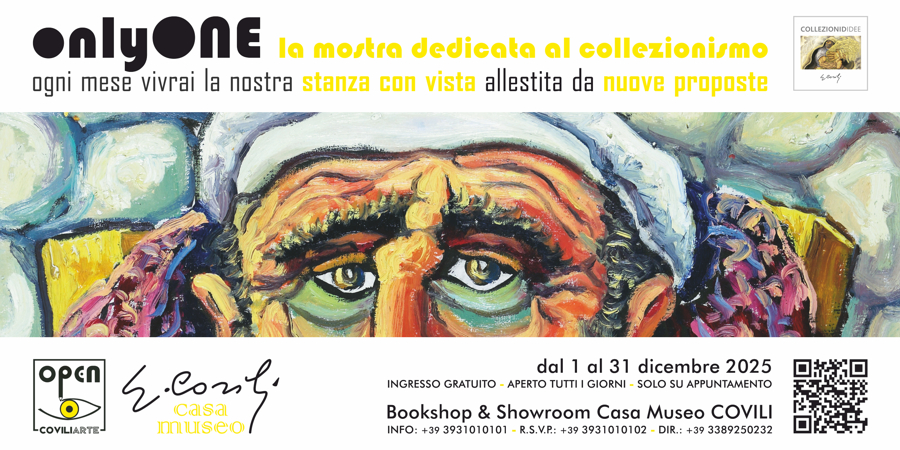 ONLYONE: la mostra dedicata al collezionismo di GINO COVILI - dal 1 al 31 dicembre 2025