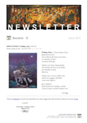 NEWSLETTER 16 - MARZO 2015