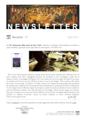 NEWSLETTER 17 - APRILE 2015