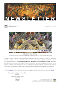 NEWSLETTER 21 - DICEMBRE 2015