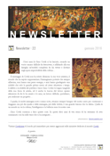 NEWSLETTER 22 - GENNAIO 2016