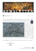 NEWSLETTER 23 - FEBBRAIO 2016