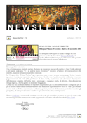 NEWSLETTER 5 - OTTOBRE 2013