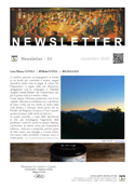 NEWSLETTER 63 - NOVEMBRE 2020