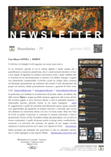 NEWSLETTER 77 - GENNAIO 2022