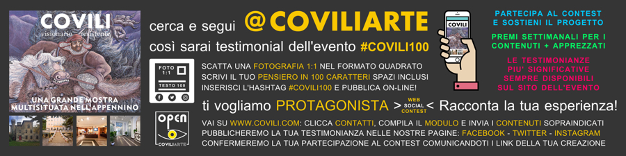 COVILI - VISIONARIO RESISTENTE | Web Social Contest #COVILI100