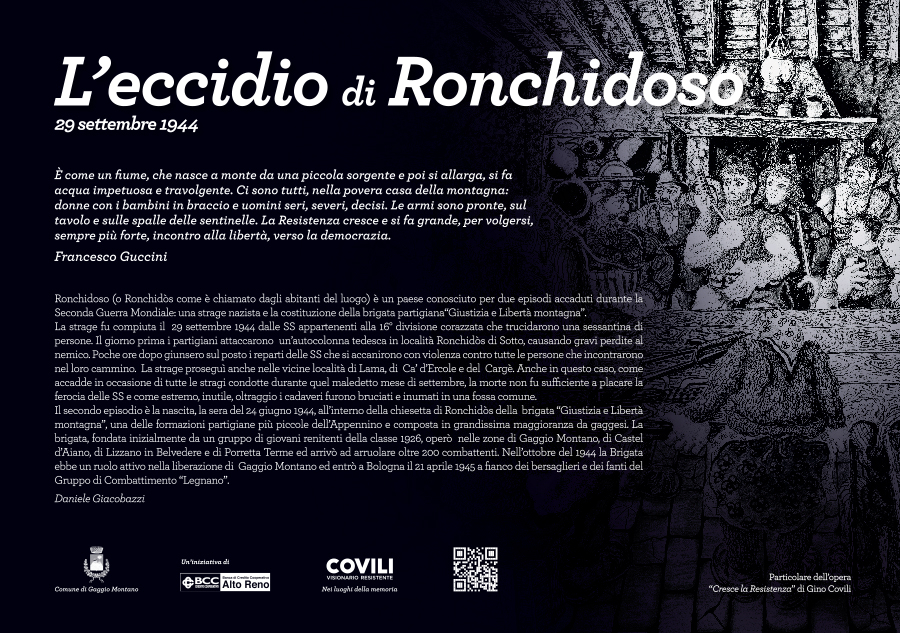 COVILI - VISIONARIO RESISTENTE | Installazione permanente in località RONCHIDOSO